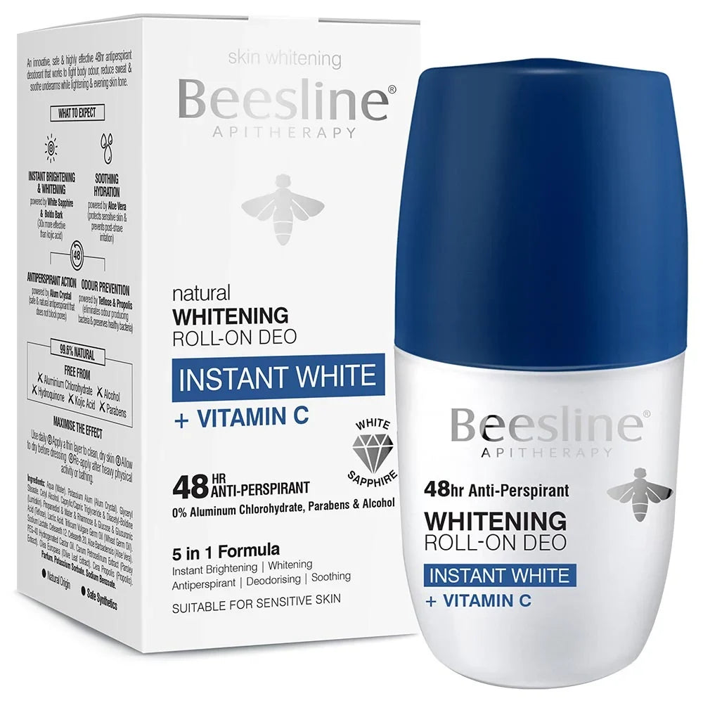 Beesline Natural Instant White With Vitamin C Roll-On