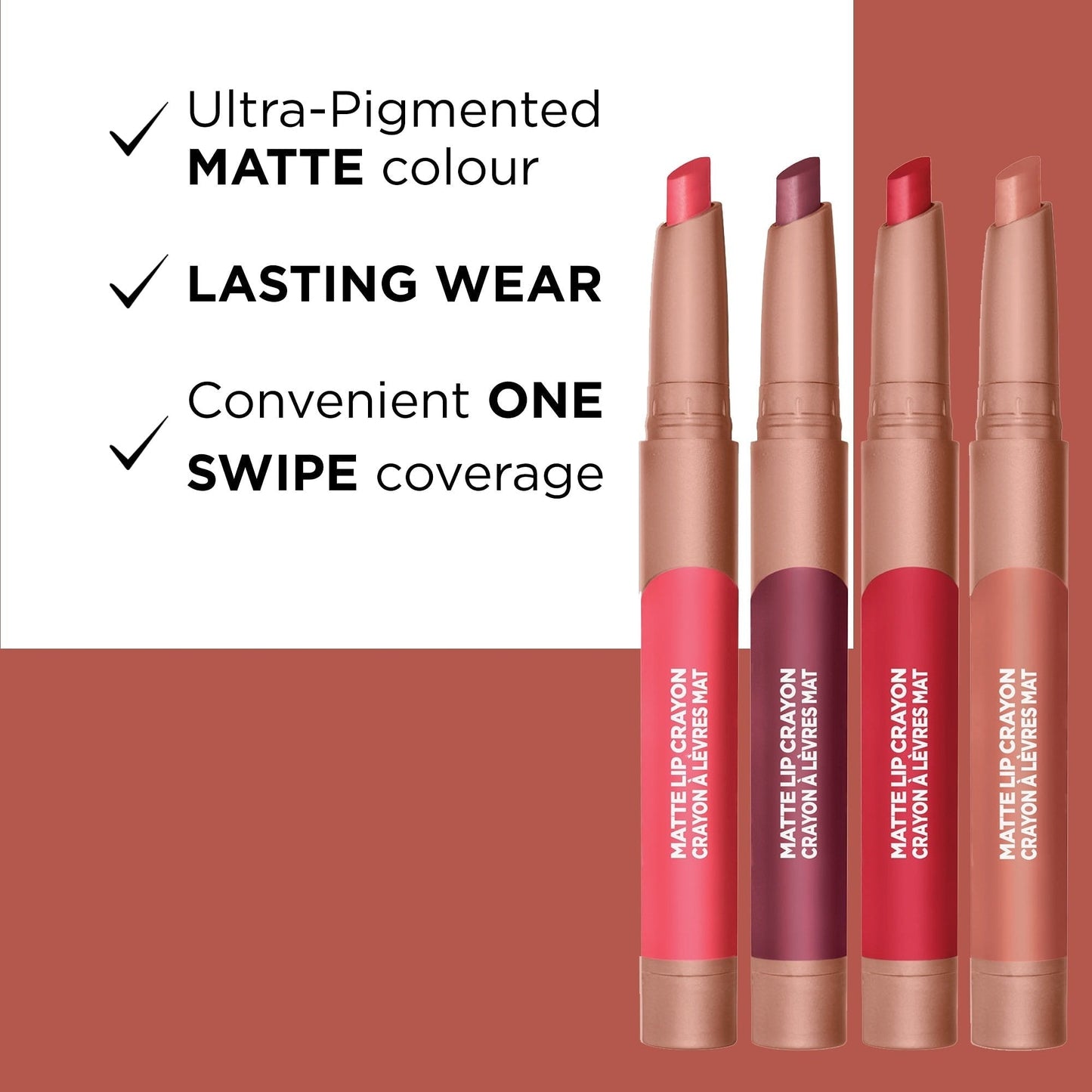 L'oreal Matte Lip Crayon - Medaid International