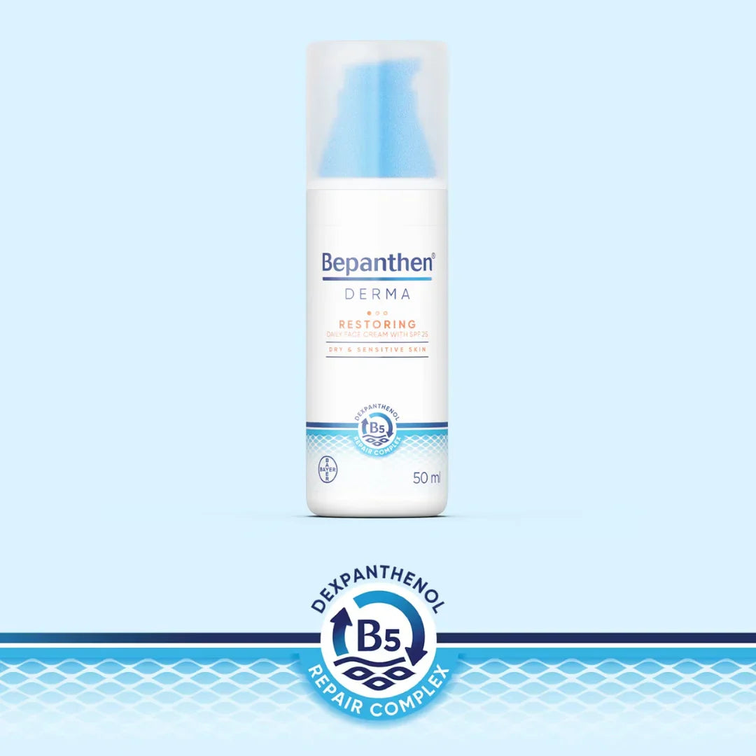 Bepanthen Derma Restoring Daily Face Cream SPF25 50ML