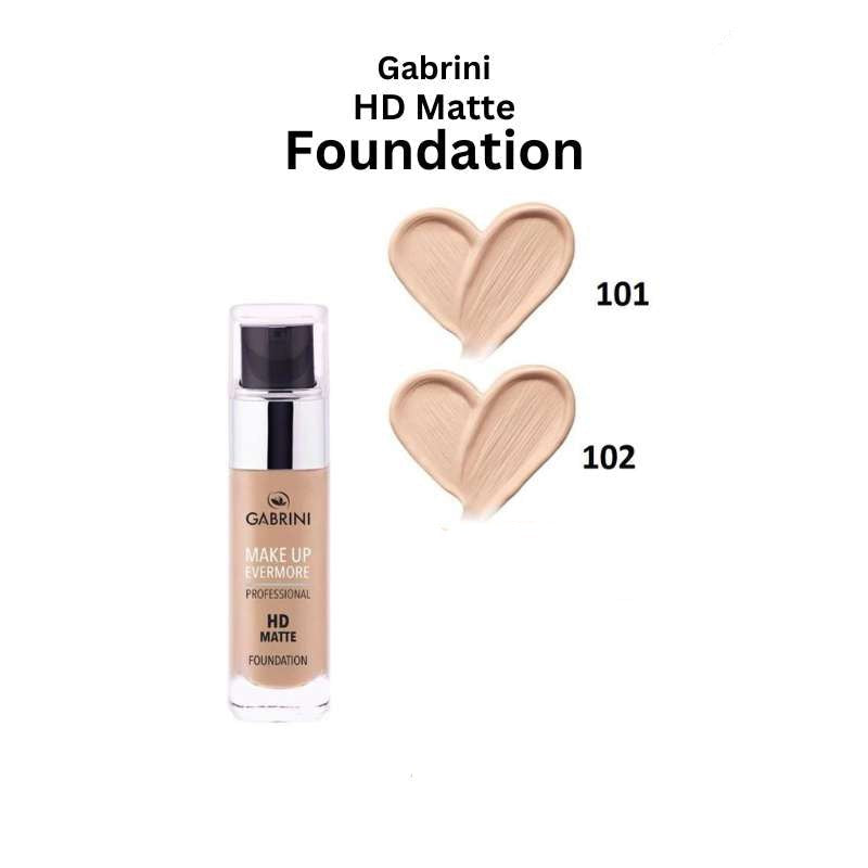 Gabrini HD Foundation Matte 01