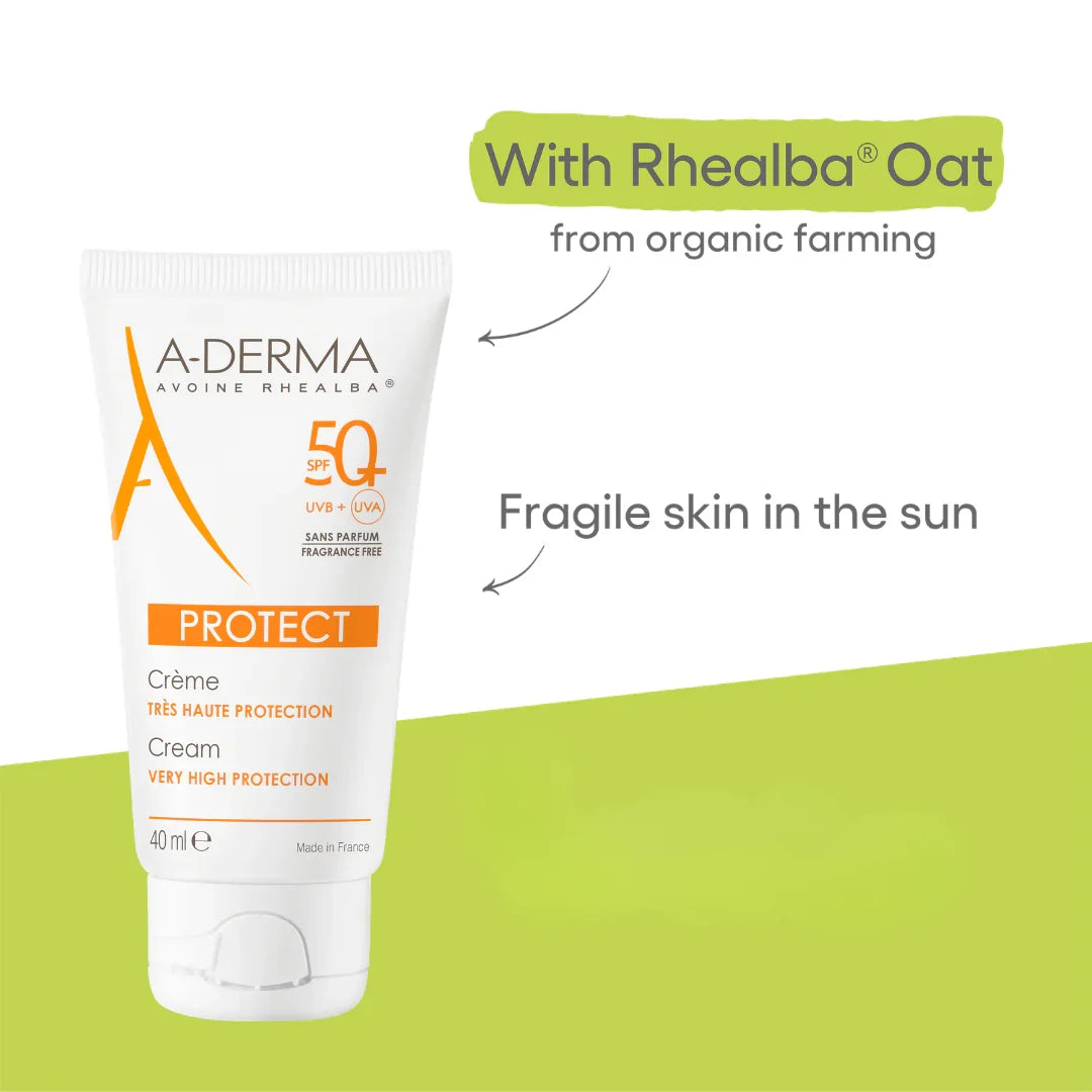 ADERMA PROTECT CREME SANS PARFUM SPF50+ 40ML Buy 1 Get 1 FREE