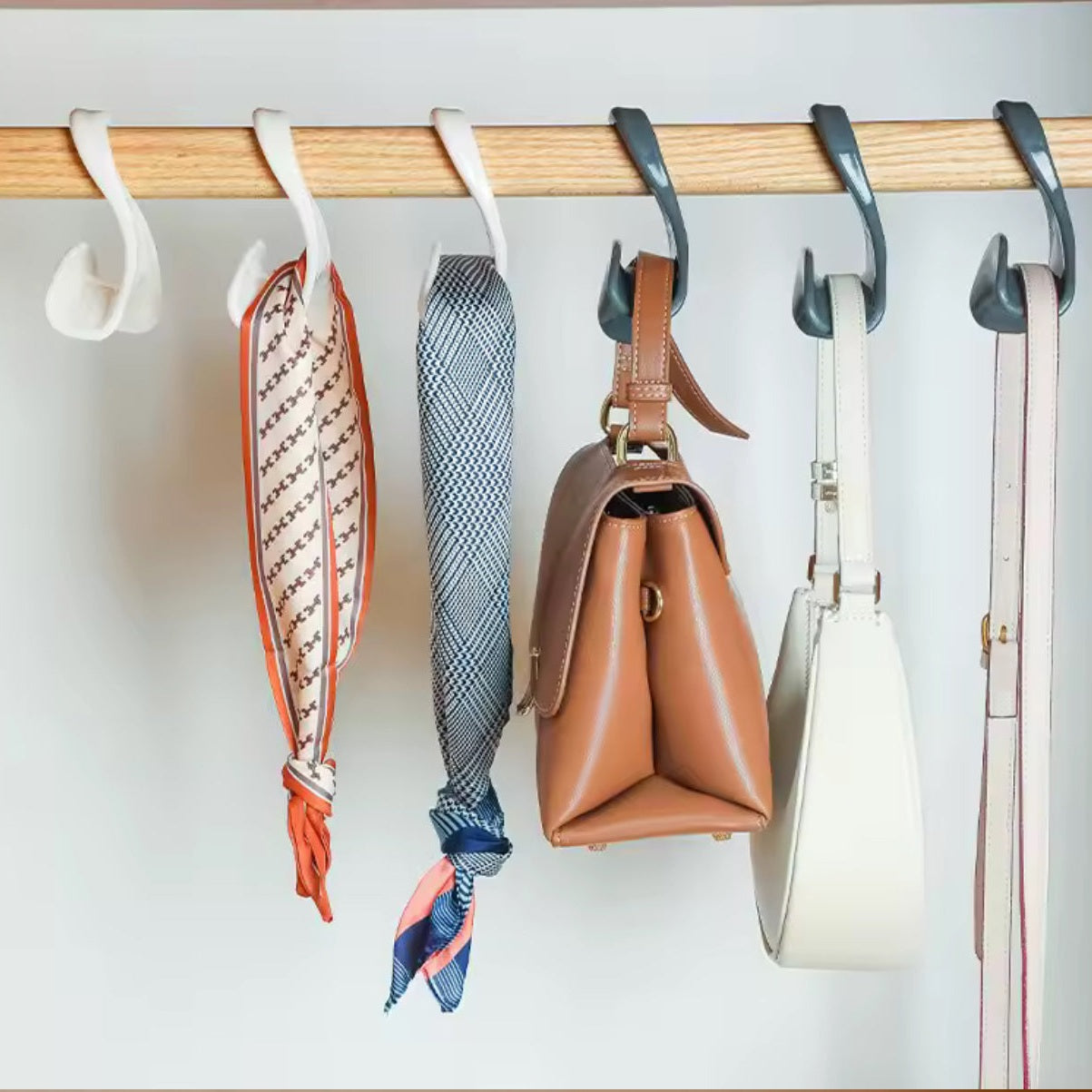 Set of 3 Hanging Bag Hooks