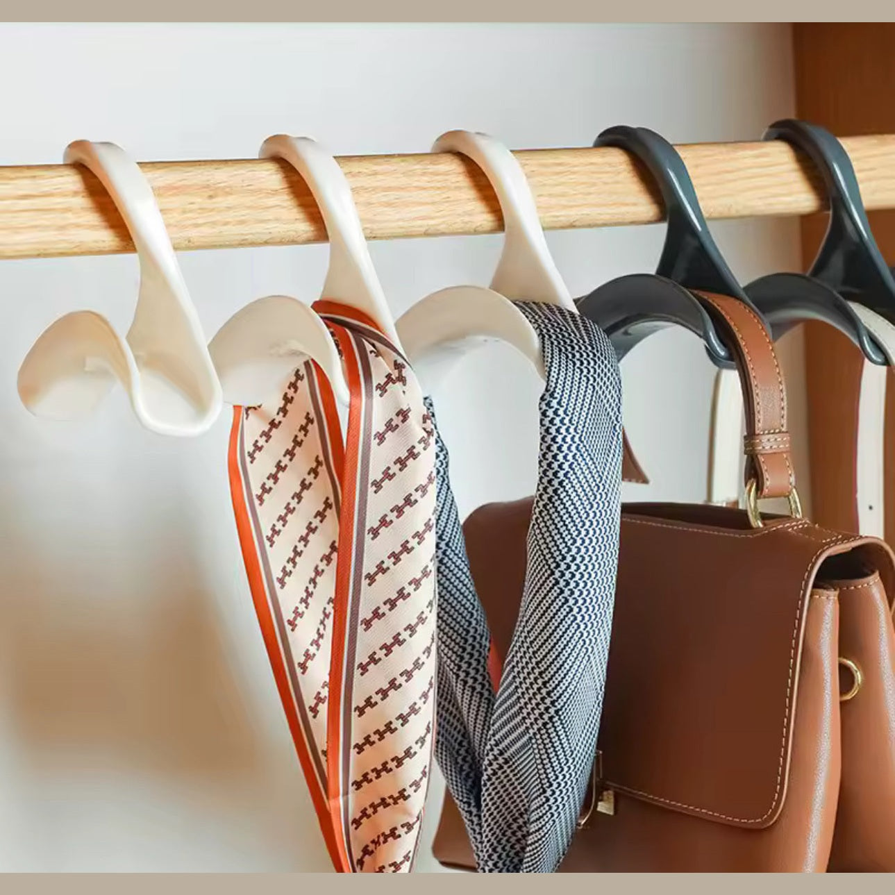 Set of 3 Hanging Bag Hooks