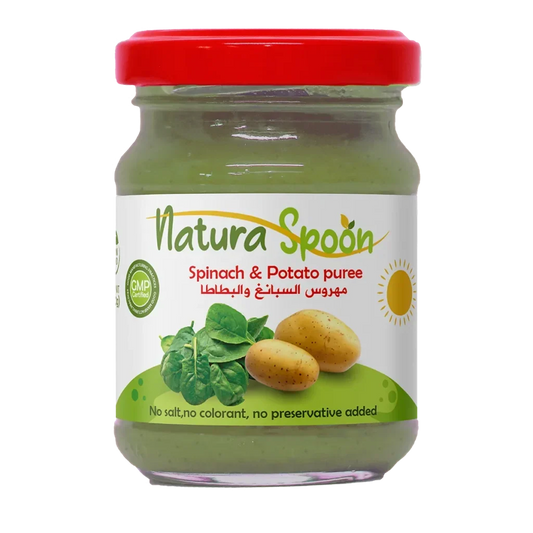 Natura Spoon Spinach & Potato puree