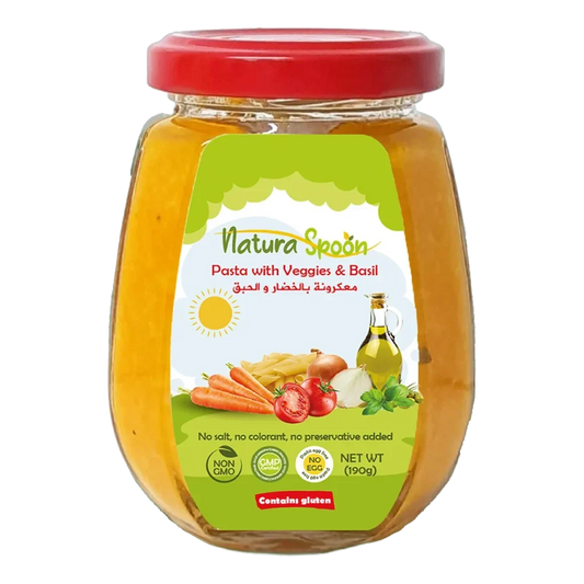 Natura Spoon Pasta with Veggies & Basil