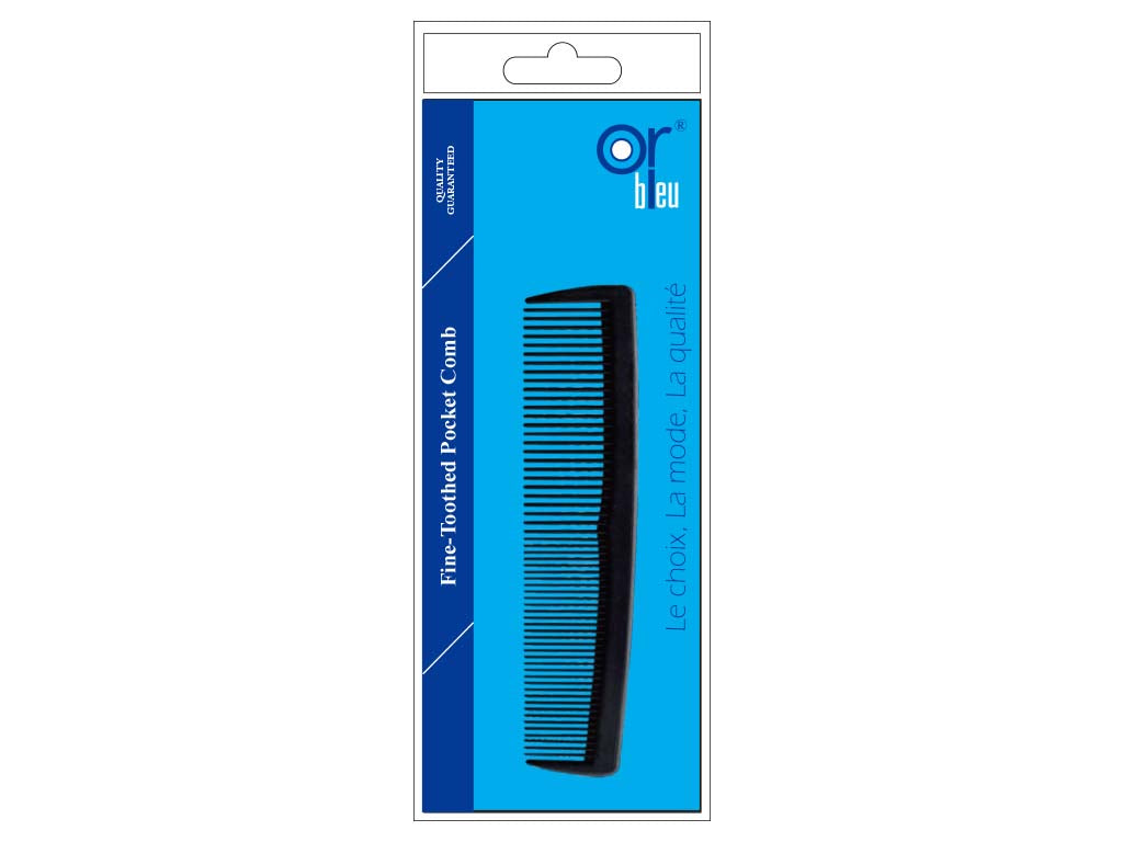 Orbleu Fine-Toothed Pocket Comb