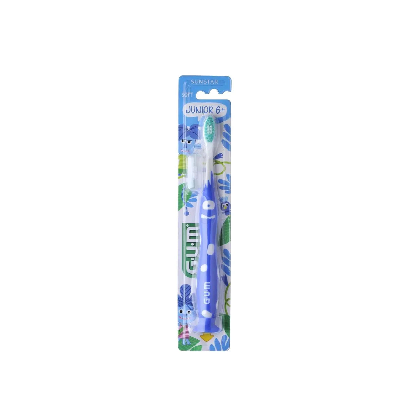 GUM Brush 902 Junior Monster Soft 7-9 Years