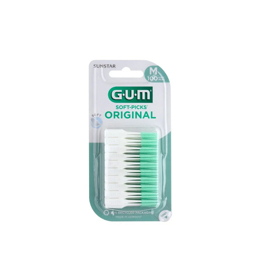GUM Soft Picks Original Medium 100pcs