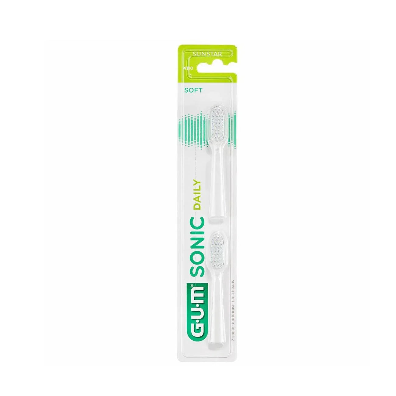 GUM Activital Sonic Soft Refill -4110- Pack of 2
