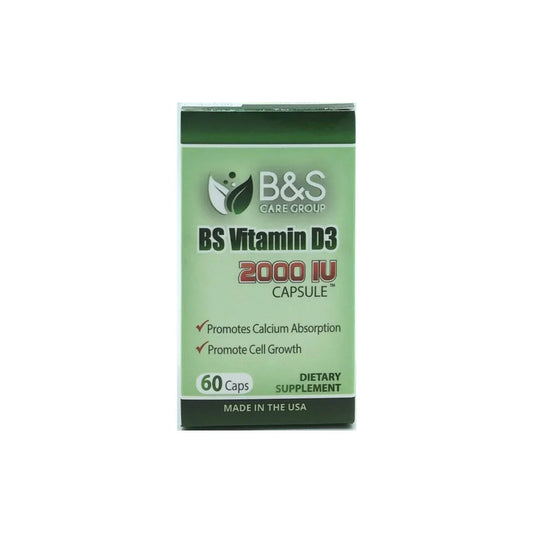B&S Vitamin D-3 2000IU 30
