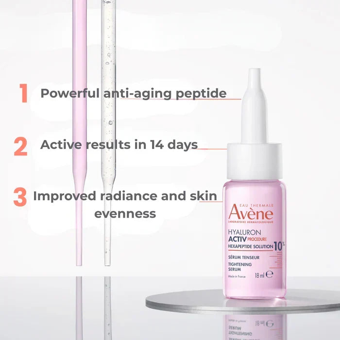 AVÈNE Hyaluron Activ Procedure Hexapeptide Solution 10% Lifting Serum - Booster