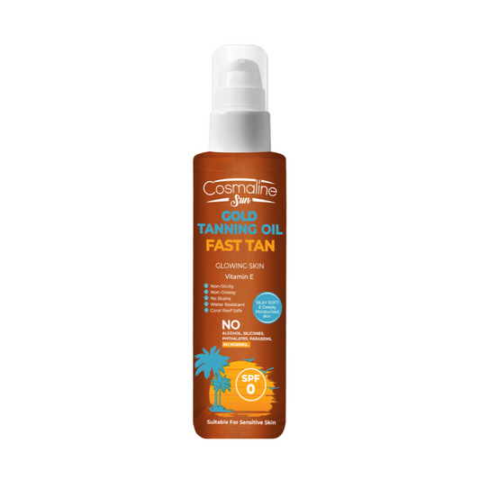 Cosmaline Sun Fast Tan Tanning Oil 190Ml