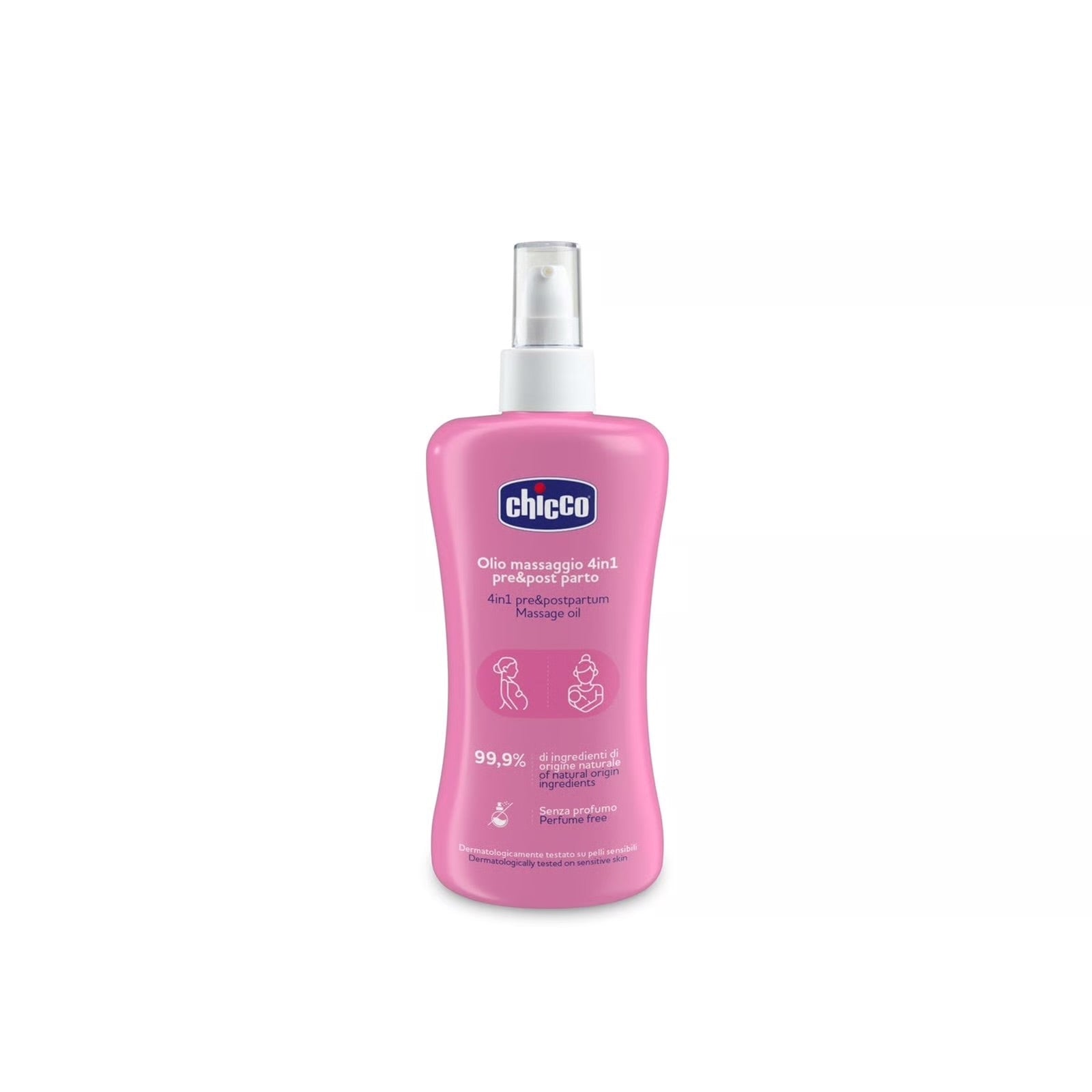 Chicco 4-in-1 Pre & Postpartum Massage Oil 200ML