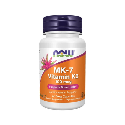 Mk-7 Vitamin K 2 100 Mcg 60 Veg Capsules