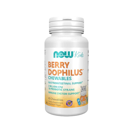 Berry Dophilus 2 Billion Cfu 10 Probiotic Strains 60 Chewables