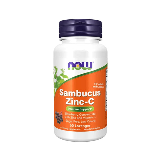 Now Sambucus Zinc-C 60 Lozenges