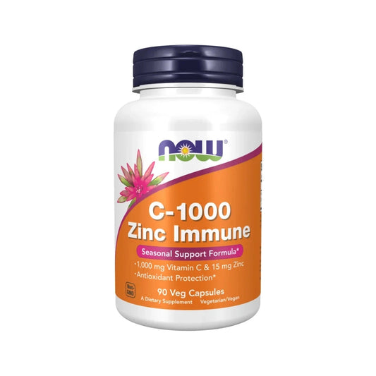 Now C-1000 Zinc Immune 90 Veg Capsules