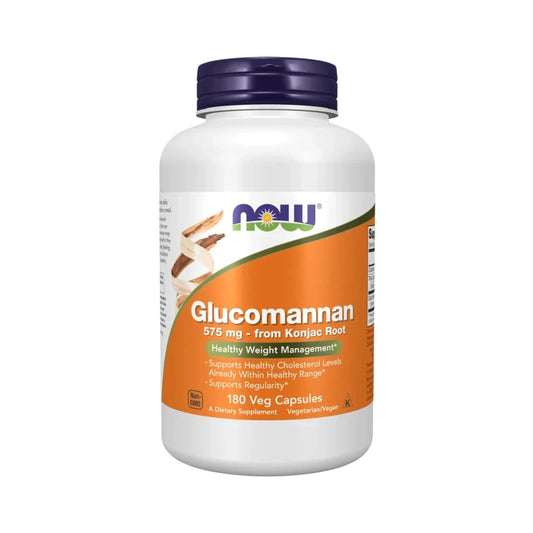 Now Glucomannan 575 Mg Konjac Root 180 Capsules