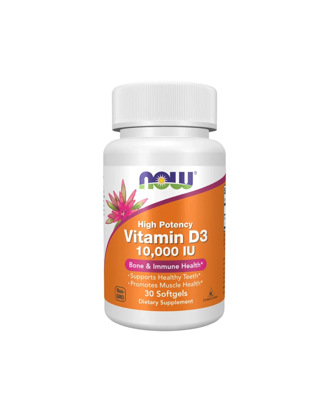 Now Vitamin D3 10000 IU 30 Softgels