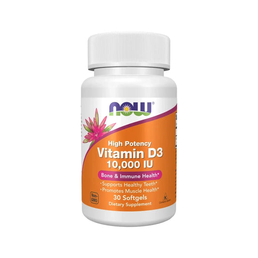 Now Vitamin D3 10000 IU 30 Softgels