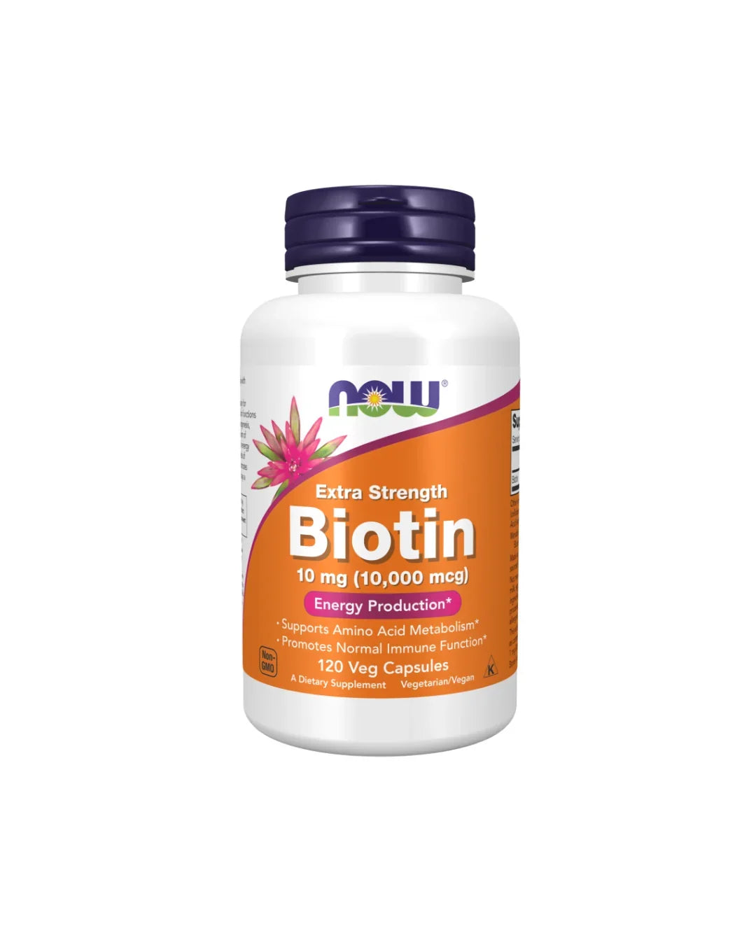 Now Biotin 10 Mg 100 Veg Capsules - 100 Veg Capsules