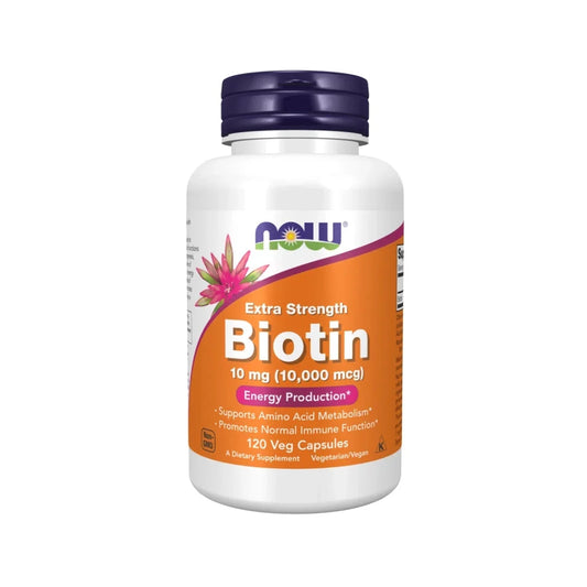 Now Biotin 10 Mg 100 Veg Capsules - 100 Veg Capsules