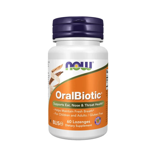Now Oral Biotic 60 Lozenges