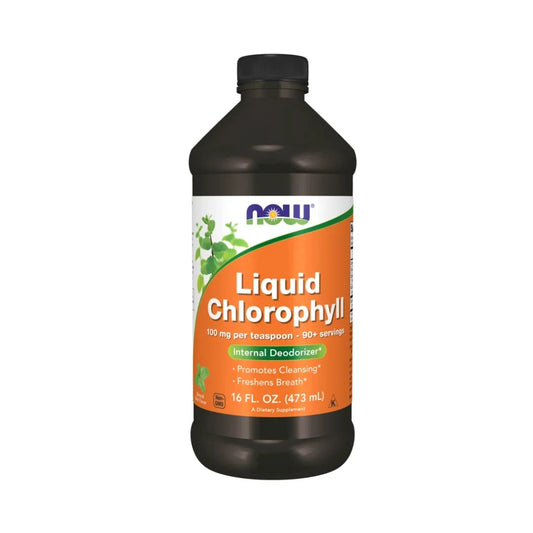Now Liquid Chlorophyll 100 Mg 473 ML