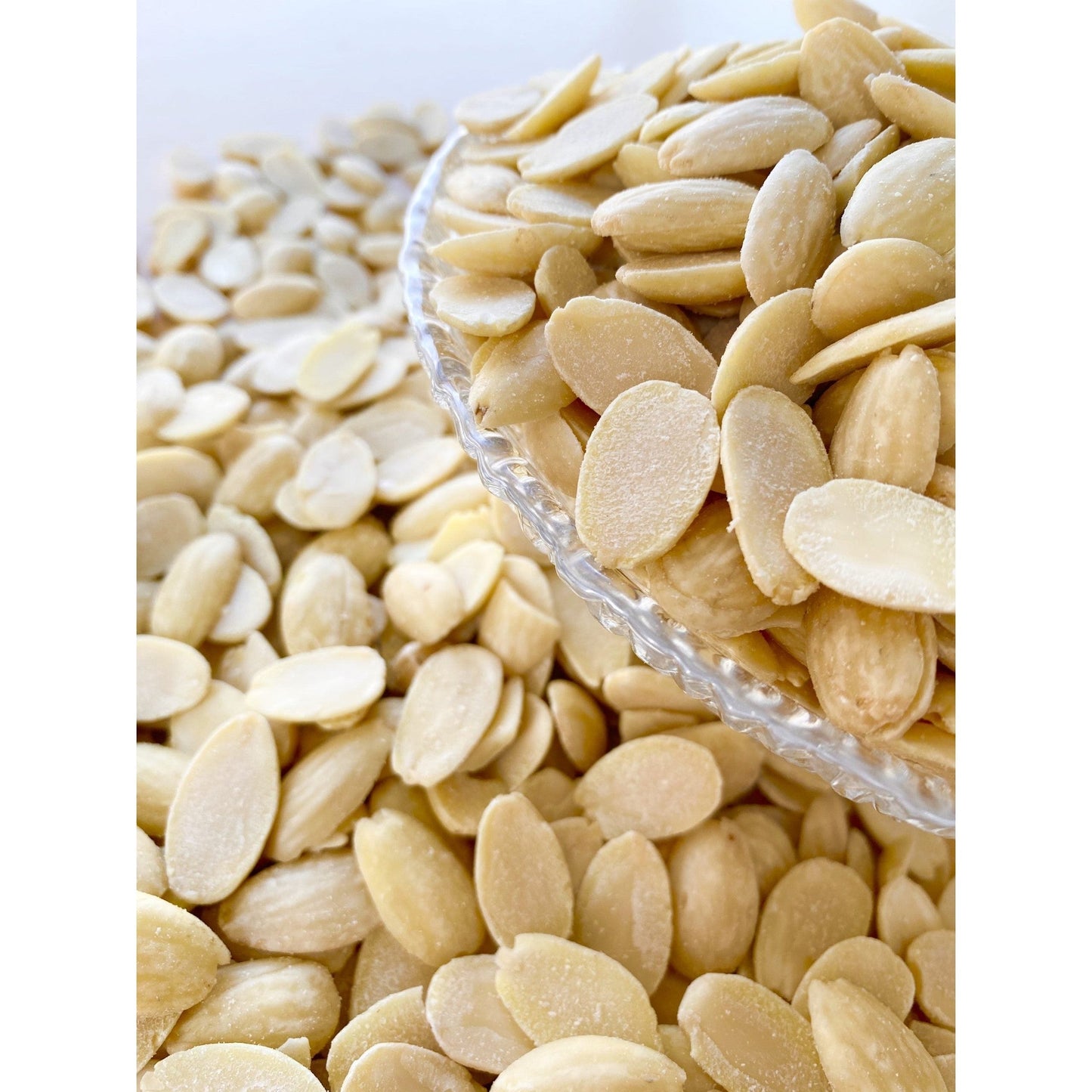 Raw Almonds in Half - Nutrient-Rich, Health-Boosting Snack
