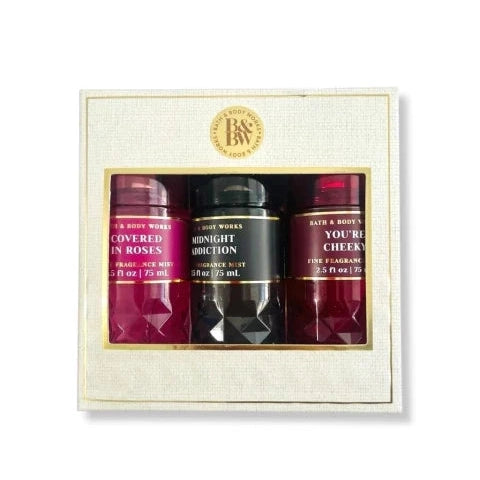 Bath & Body Works 3 Mini Body Mist Set