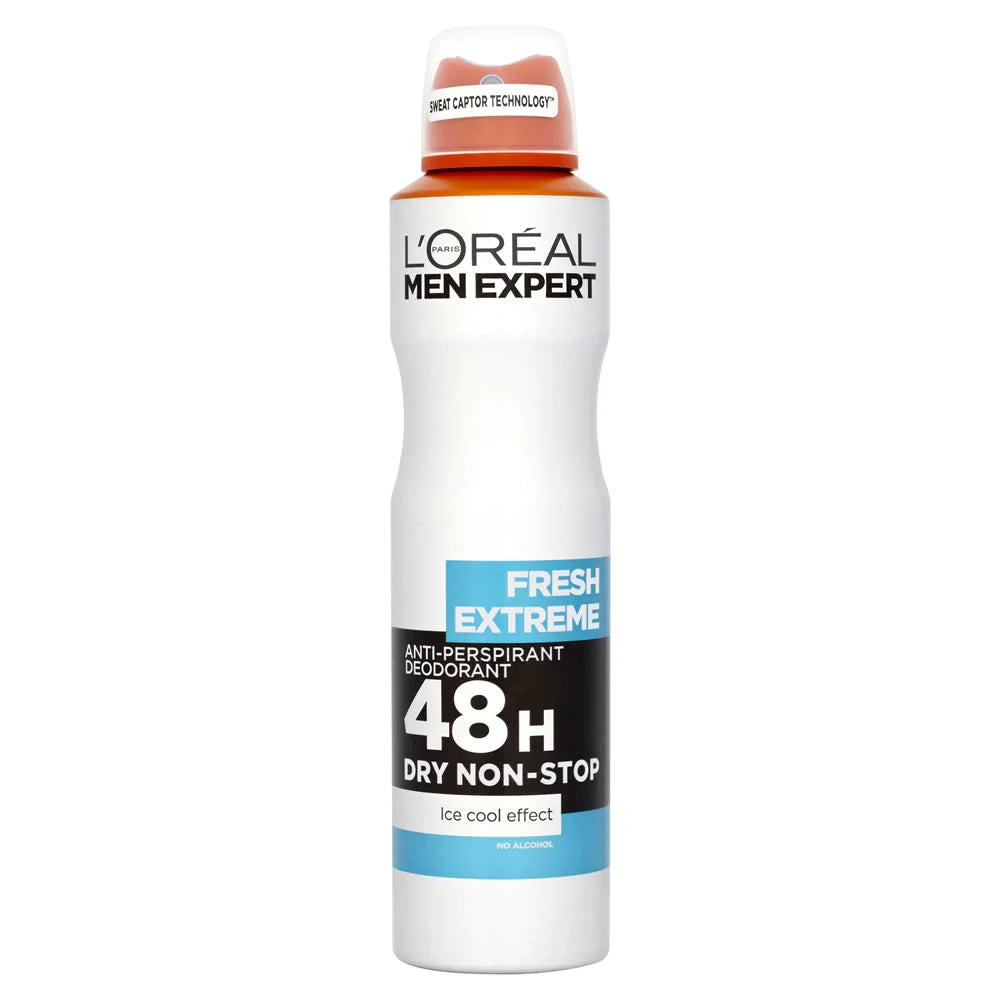 L'Oréal Men Expert Fresh Extreme 48 H Dry Non-Stop - Spray 150ml