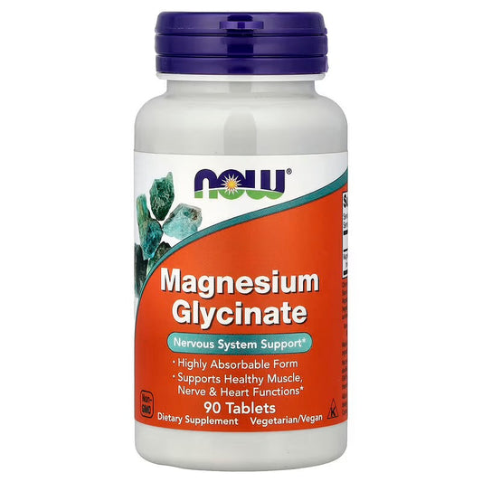 Now Magnesium Glycinate 90 Tablets