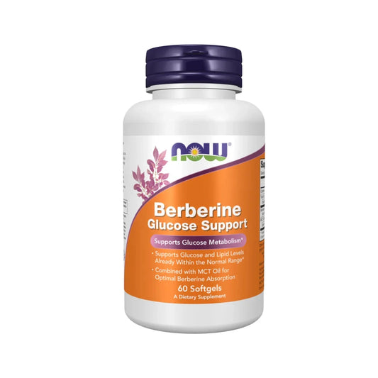 Now Berberine Glucose Support 60 Softgels