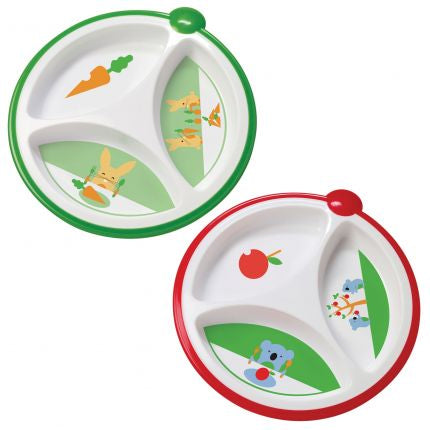 DrBrown's - Divided Plates - 2 Pack