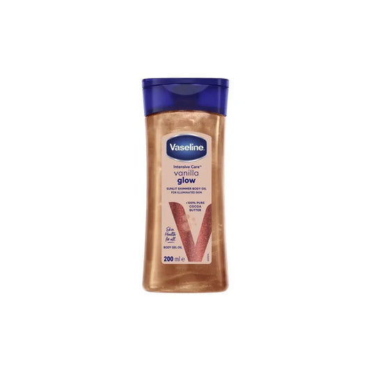 Vaseline Vanilla Glow Body Gel Oil, 200ml