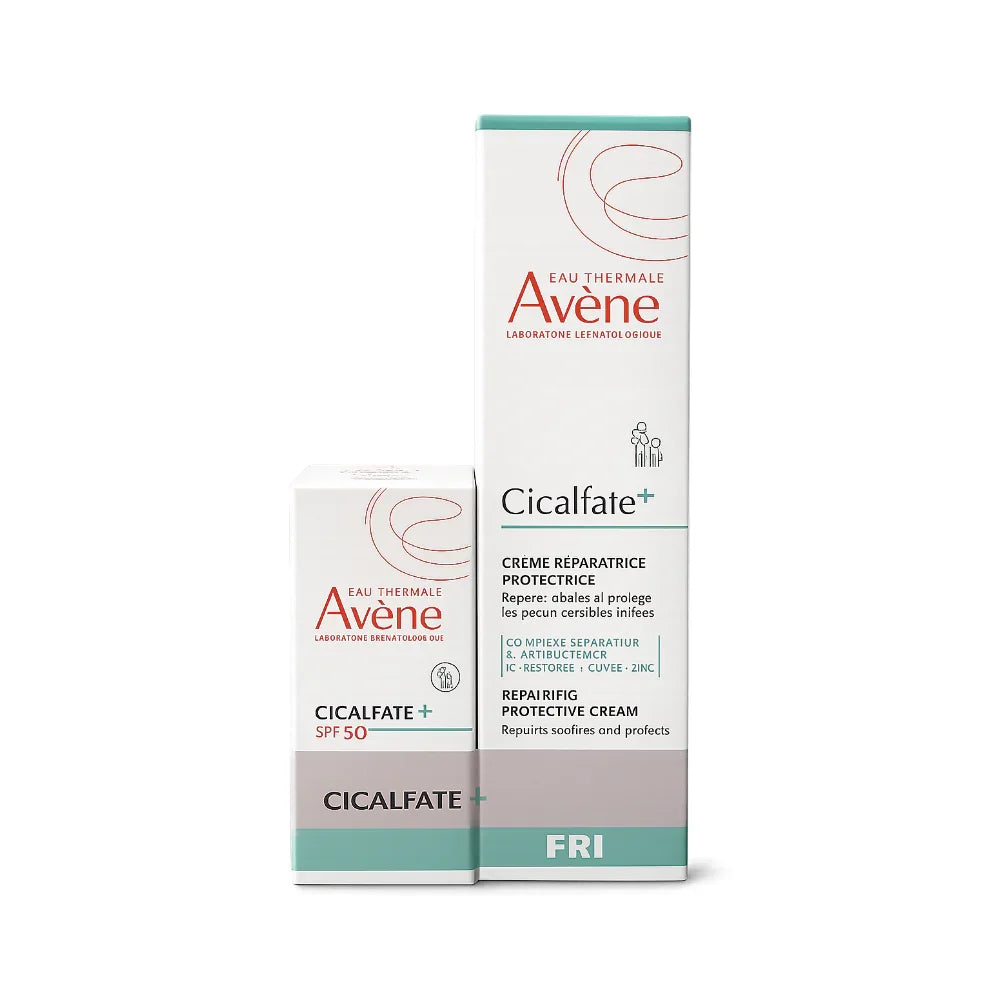 AVÈNE Cicalfate+ Repairing Protective Cream With Cicalfate+ Skin Repair SPF50+ Duo