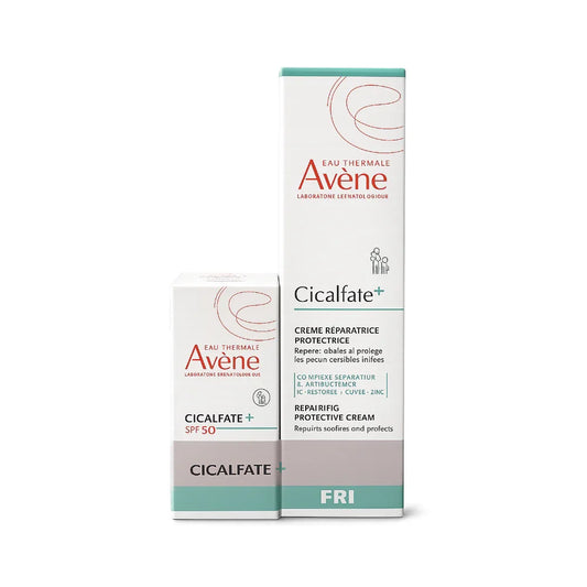 AVÈNE Cicalfate+ Repairing Protective Cream With Cicalfate+ Skin Repair SPF50+ Duo