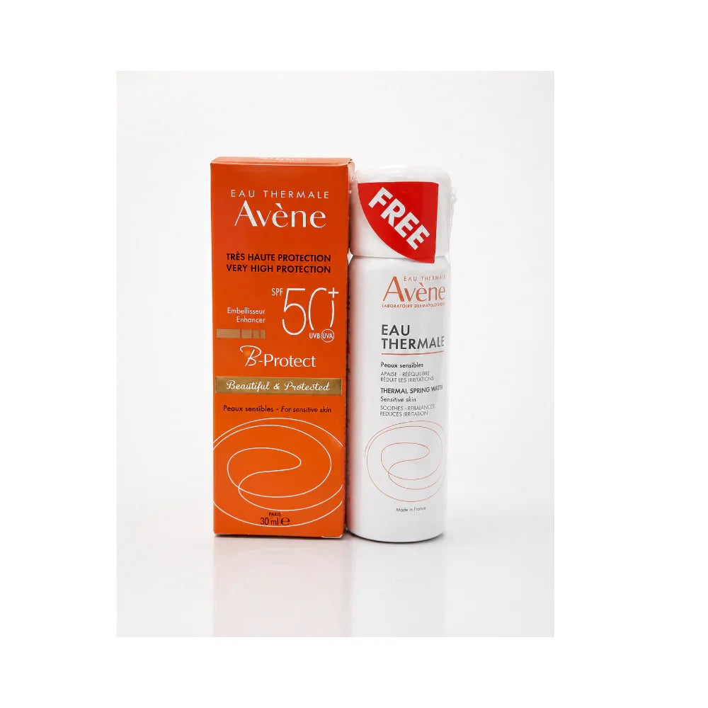 Avene Sun B Protect Spf50+ & Thermal water Travel Size Duo Pack