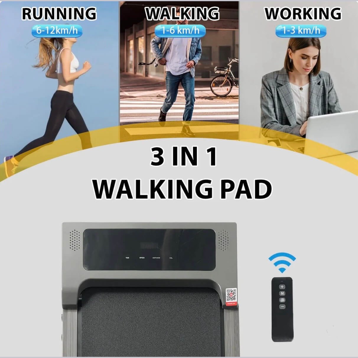 Smart Walking Pad Treadmill