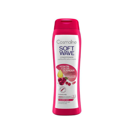 Cosmaline Soft Wave Keratin Color Glamour Conditioner For Colored Hair 400Ml