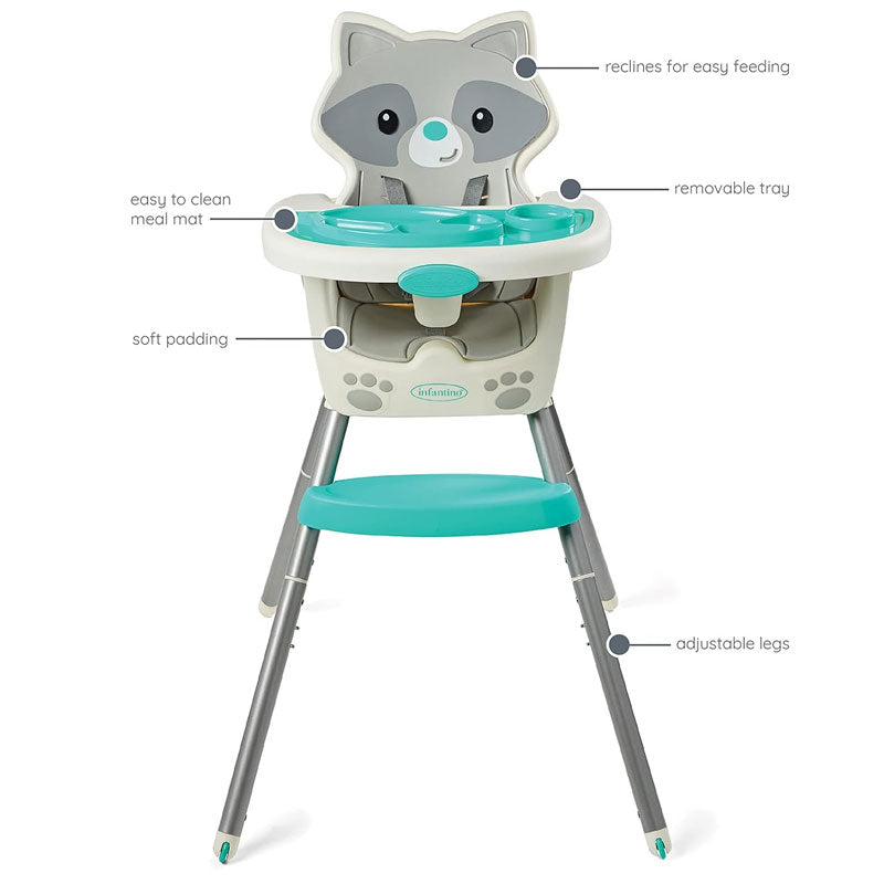 Infantino Grow With Me 4-In-1 Convertible High Chair
