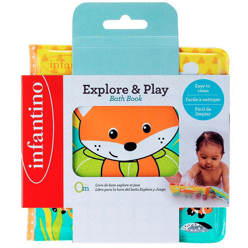 Infantino Explore & Play Bath Book