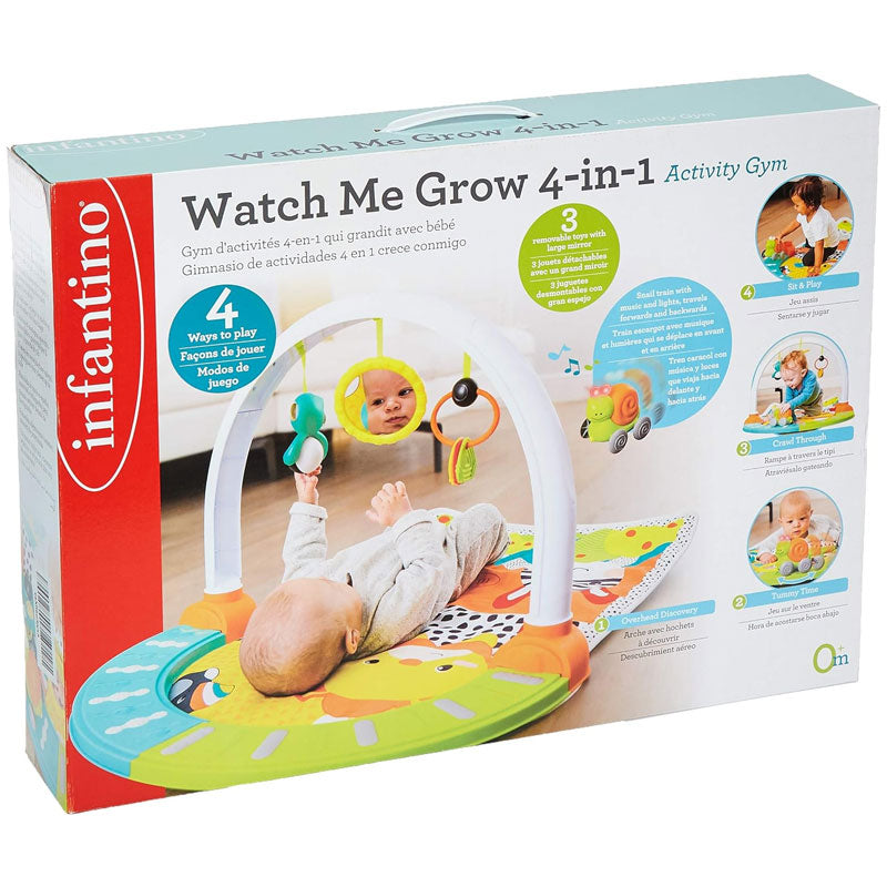 Infantino Watch Me Grow 4-In-1 Activity Gym