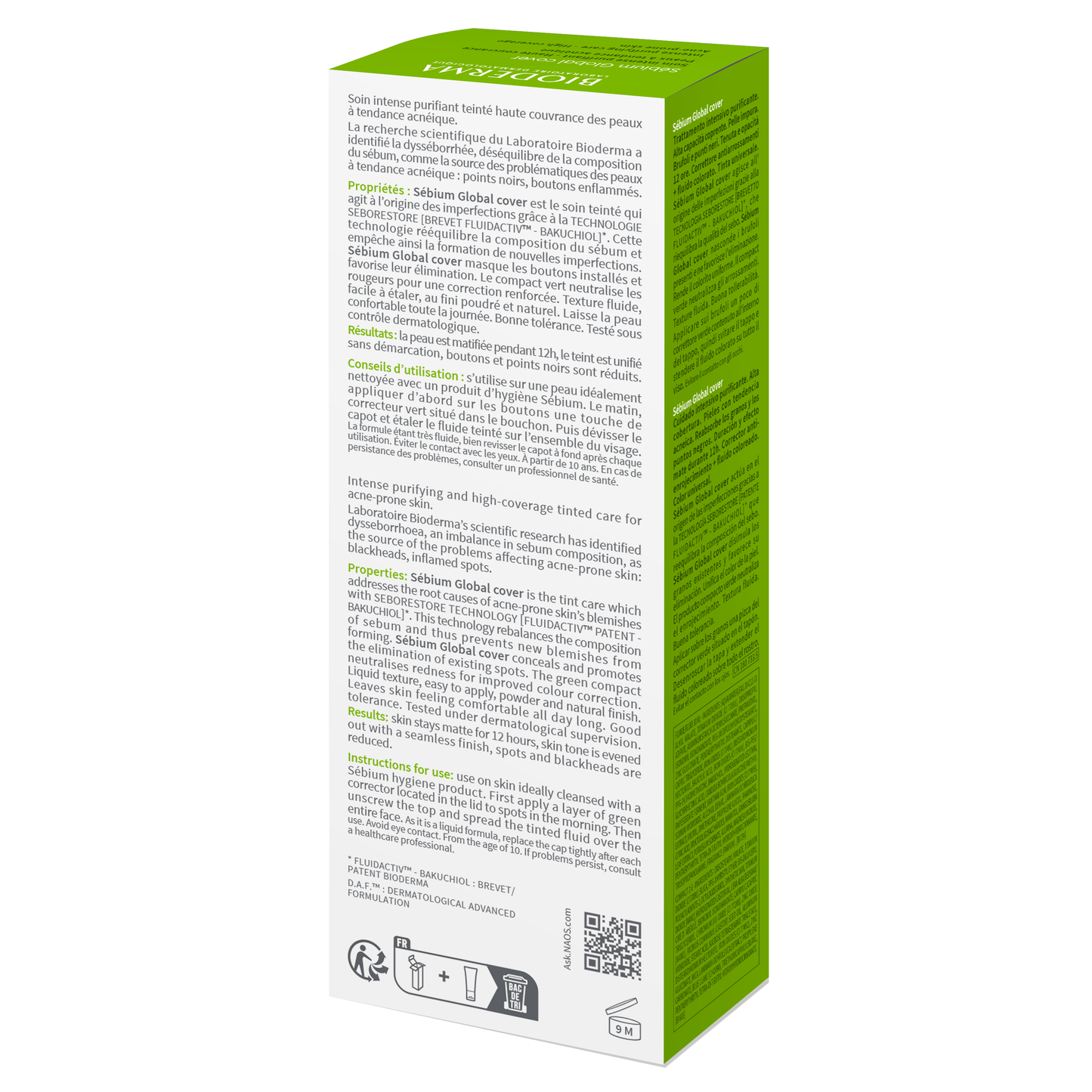 BIODERMA SÉBIUM GLOBAL COVER 30ML