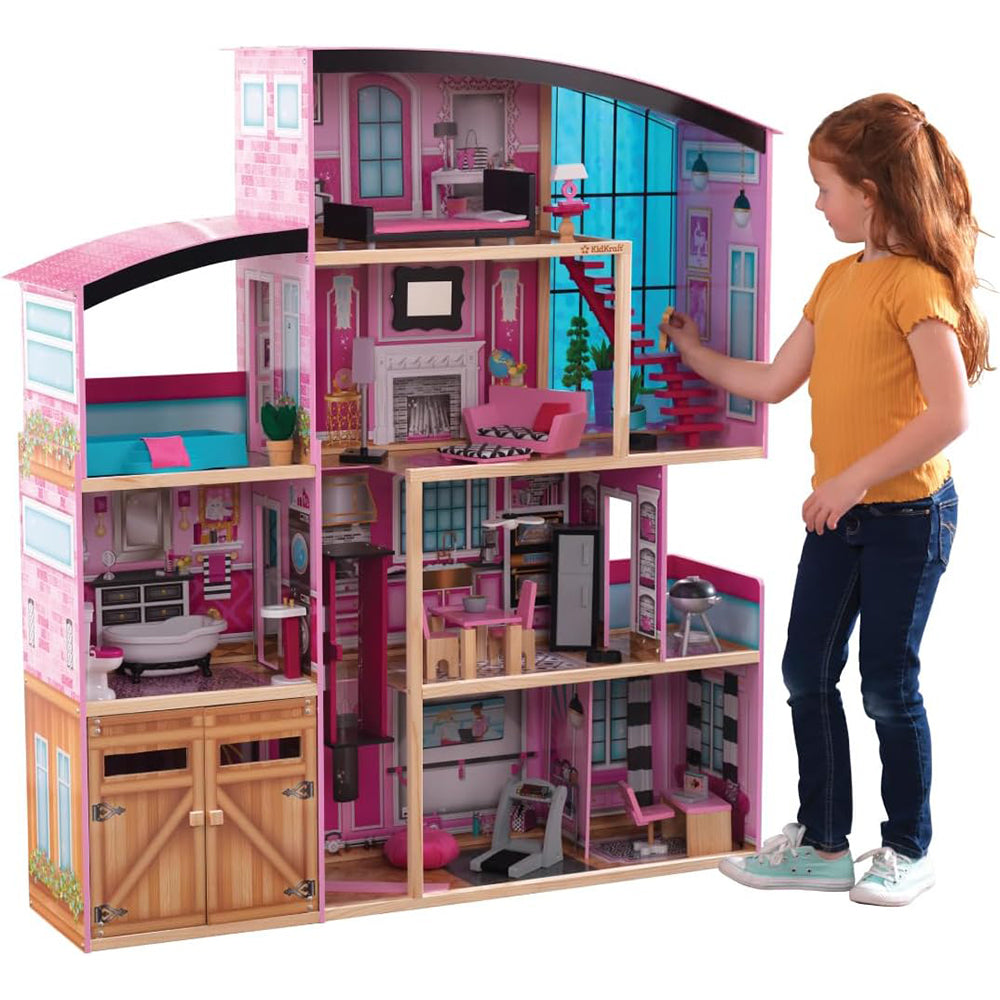 (Net) Wooden Doll house Playset Lebanon