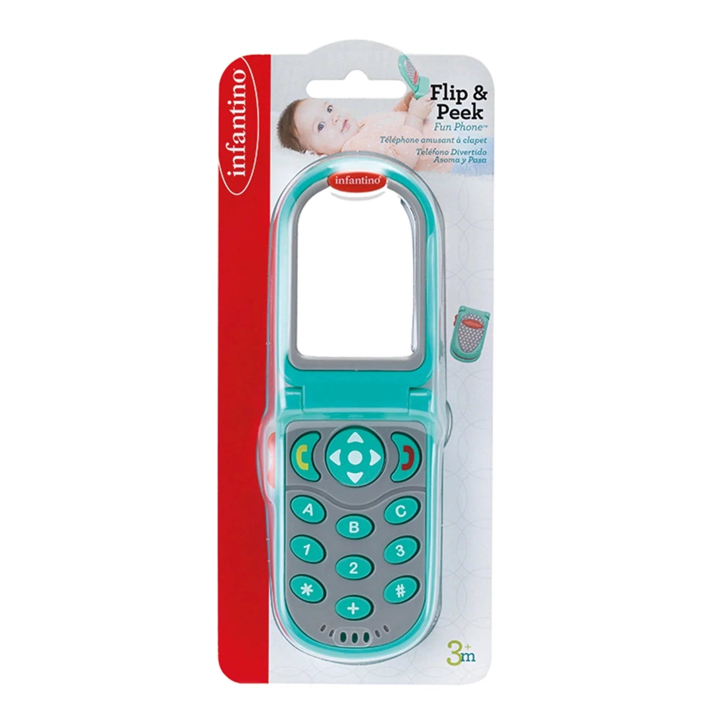 Infantino Flip & Peek Fun Phone