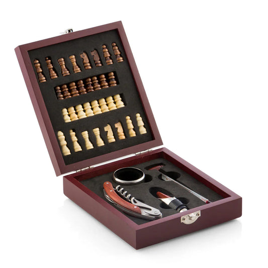 Chess Wine Set 37 Pcs InnovaGoods