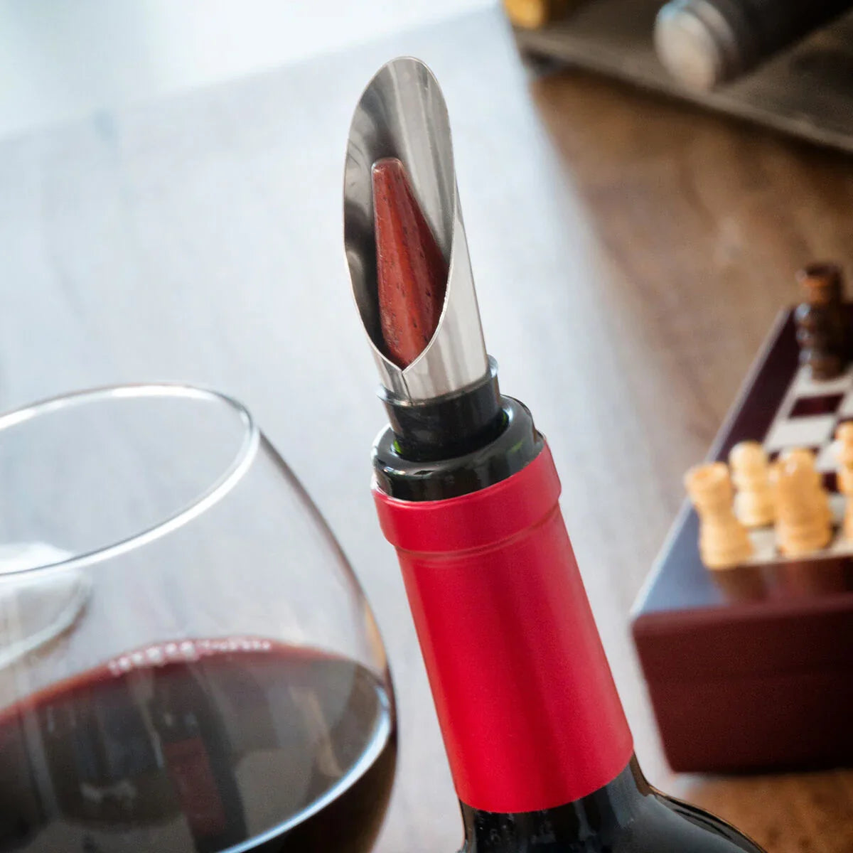 Chess Wine Set 37 Pcs InnovaGoods