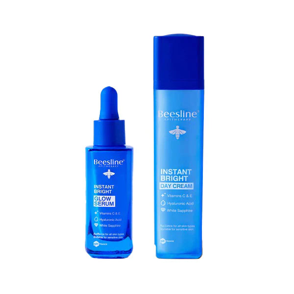 '-20% Beesline instant bright glow serum + day cream - Medaid International