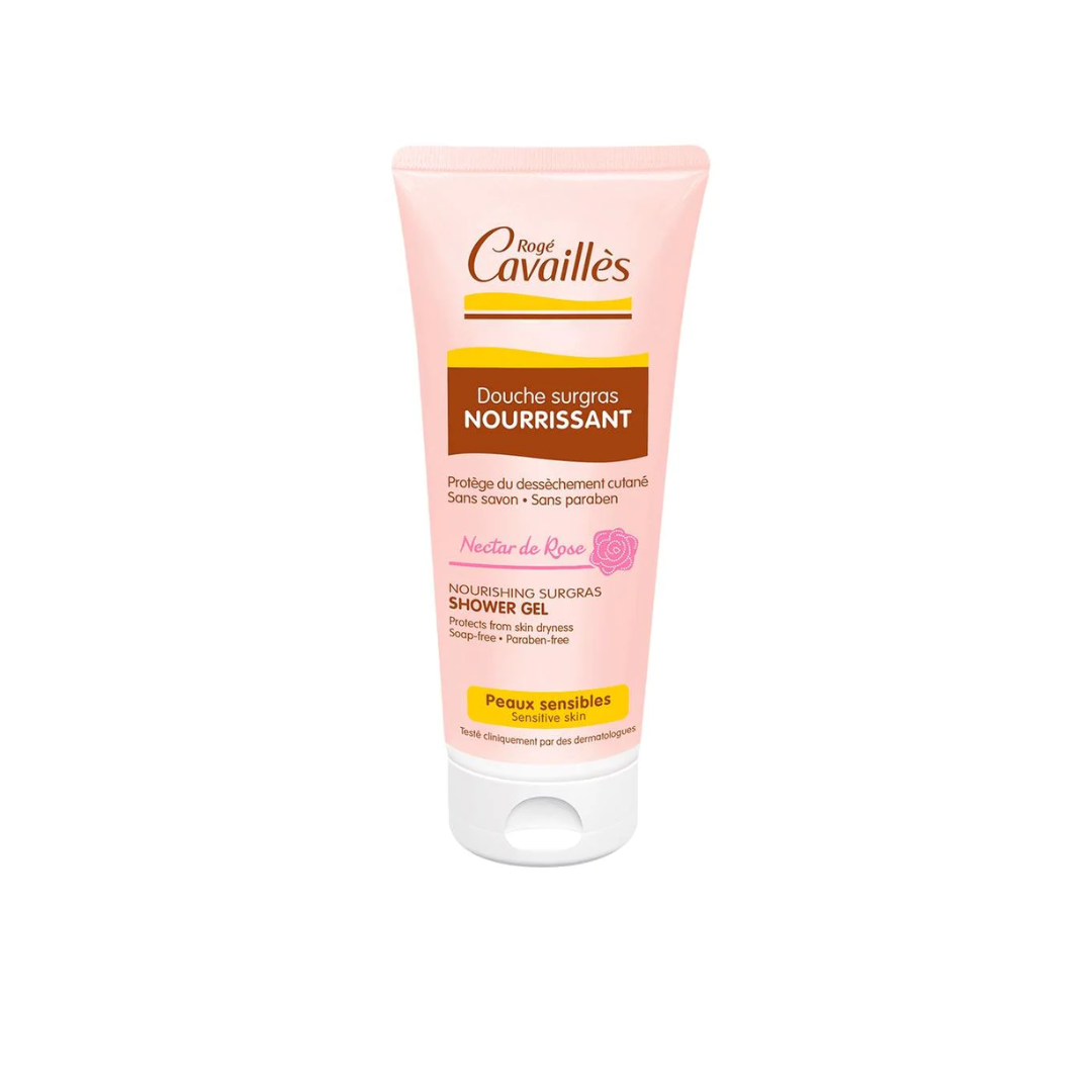Roge Cavailles Nourishing Shower Gel Rose Nectar 200ml - Medaid International